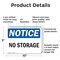 Signmission No Storage, 10 in W x Rectangle, Plastic OS-2PACK-NS-P-710-L-14870 - alternate 2